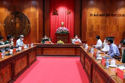 Tổ công tác đặc biệt của Chính phủ làm việc với Tiền Giang