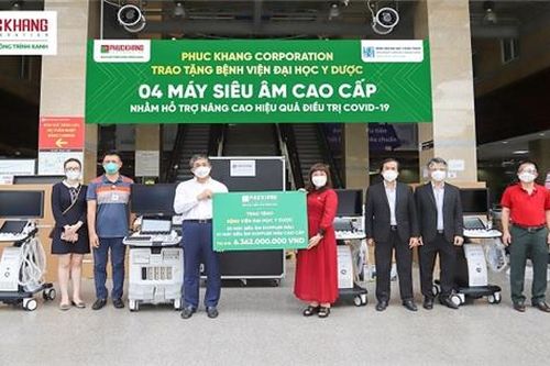 Phuc Khang Corporation đồng hành cùng lực lượng tuyến đầu chống dịch Covid
