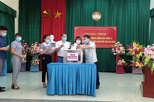 Phường Đội Cấn phát động ủng hộ tiếp sức đồng bào miền Nam vượt qua đại dịch