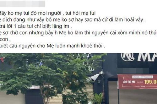 Nam diễn viên Vbiz gây xúc động khi công khai chia sẻ hình ảnh mẹ đẻ là người lao công dọn rác trên đường phố