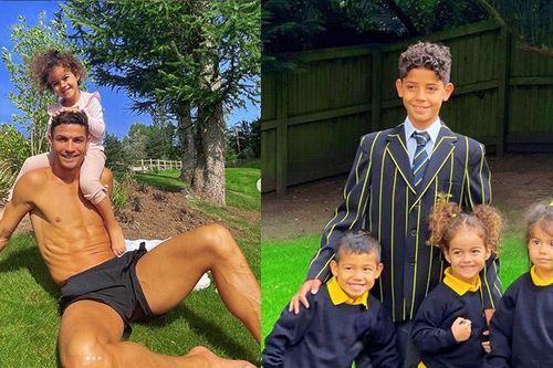 Cuộc sống mới của 4 'nhóc tỳ' nhà Ronaldo sau khi chuyển tới Manchester
