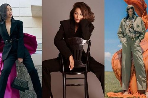Khi các nàng hậu diện trang phục 'chất' không kém fashionista