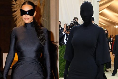 Tại sao Kim Kardashian trùm từ đầu đến chân ở Met Gala?