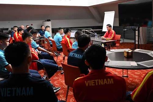 Tuyển futsal Việt Nam được động viên tinh thần trước trận gặp Panama