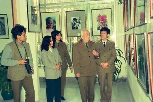 May mắn vì được chụp ảnh Đại tướng Võ Nguyên Giáp