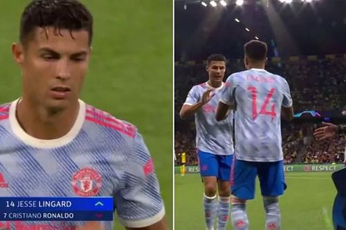 Bị thay ra giữa trận đấu, Ronaldo phản ứng khiến HLV Solskjaer phải đến giải thích