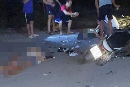Hà Tĩnh: Xe máy tông nhau, khiến 2 người tử vong, 1 người khác bị thương