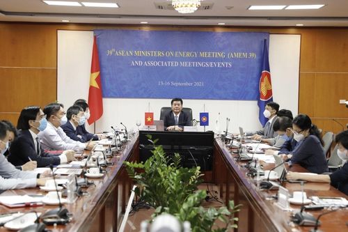 Hội nghị trực tuyến Bộ trưởng Năng lượng ASEAN lần thứ 39