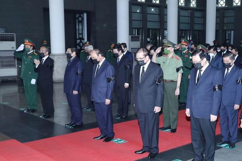 Hình ảnh Lễ viếng và truy điệu Đại tướng Phùng Quang Thanh