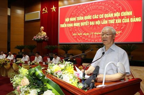 Tổng Bí thư: Khước từ mọi cám dỗ, giữ danh dự người cán bộ nội chính