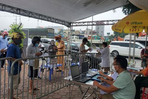 Kiểm soát hơn 11.150 phương tiện ra - vào thành phố Hà Nội