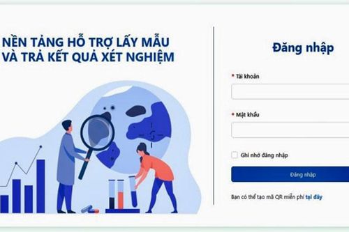 Nền tảng lấy mẫu và trả kết quả xét nghiệm trực tuyến, tiết kiệm 50% thời gian