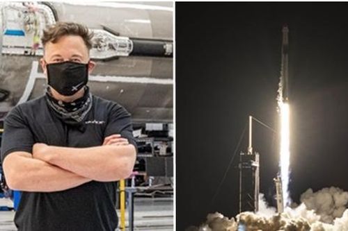 Elon Musk lại làm nên lịch sử: Phóng tàu vũ trụ đầu tiên chở toàn người bình thường