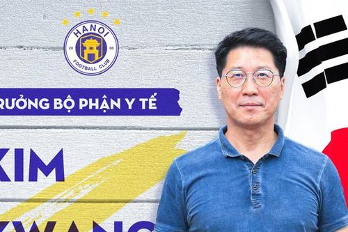 CLB Hà Nội bổ nhiệm chuyên gia y học Hàn Quốc vào BHL