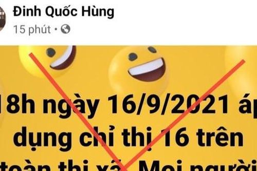 Chủ tịch phường ở Đắk Lắk đăng tin sai sự thật trên mạng xã hội