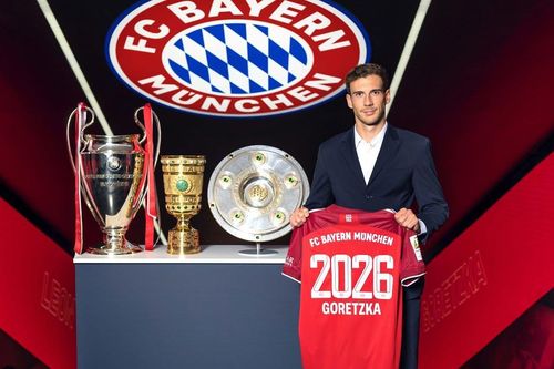 Tiền vệ Leon Goretzka gia hạn hợp đồng với Bayern Munich đến năm 2026
