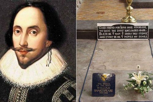 Lời nguyền đáng sợ trên mộ Shakespeare hé lộ bí ẩn về hộp sọ bị mất