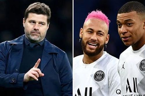 HLV Pochettino: 'Lỗi không thuộc về Messi, Mbappe và Neymar'