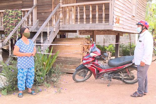 Krông Pa: Giám sát chặt F0 ra viện cách ly tại nhà
