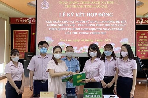 Ngân hàng Chính sách xã hội Chi nhánh tỉnh Lào Cai: Kịp thời gỡ khó cho doanh nghiệp và người lao động