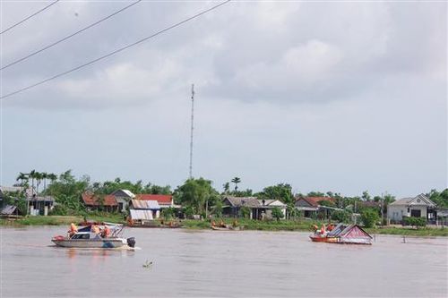 Kiểm tra công tác chuẩn bị diễn tập phòng chống lụt bão - tìm kiếm cứu nạn tại huyện Triệu Phong