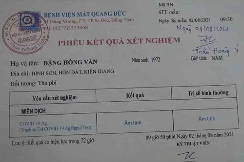 Khởi tố bị can làm giả 67 phiếu xét nghiệm SARS-CoV-2