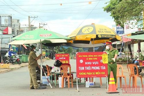 Vùng 'cam, đỏ' xuất hiện nhiều hơn ở Bình Phước