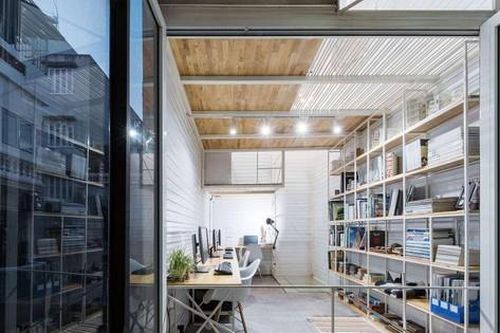 Nhà phố 10m2 ở Hà Nội không tốn một viên gạch để xây vẫn đẹp như mơ