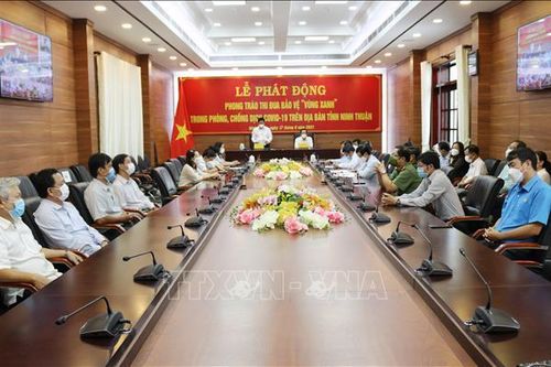 Ninh Thuận: Đẩy mạnh mở rộng 'vùng xanh' trên bản đồ COVID-19