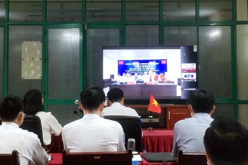 Hội đàm trực tuyến tháo gỡ khó khăn về xuất nhập khẩu qua cặp cửa khẩu Kim Thành (Việt Nam) - Bắc Sơn (Trung Quốc)