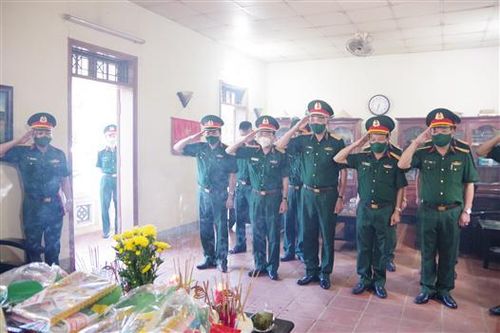 Ban chỉ đạo 515 Quân khu 4 kiểm tra công tác triển khai nhiệm vụ khảo sát, tìm kiếm quy tập hài cốt liệt sĩ mùa khô 2021 – 2022