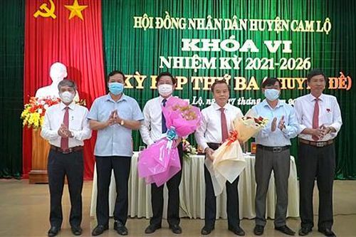Kiện toàn chức danh Chủ tịch HĐND huyện Cam Lộ, khóa VI, nhiệm kỳ 2021-2026