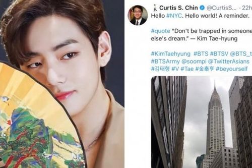 Bất ngờ trước độ nổi tiếng của V BTS với giới chính khách