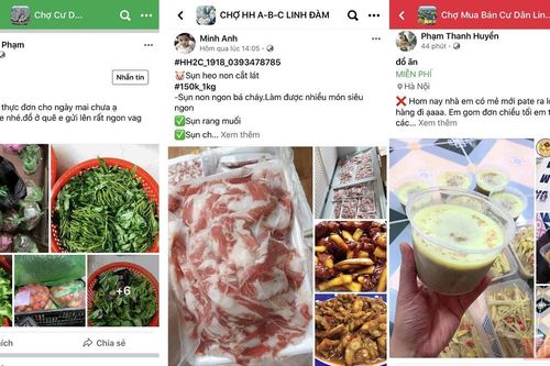 Chợ chung cư online: Giảm mối lo ngày giãn cách
