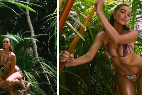 Hoa hậu Olivia Culpo khoe body săn chắc, không tỳ vết đẹp như tượng tạc