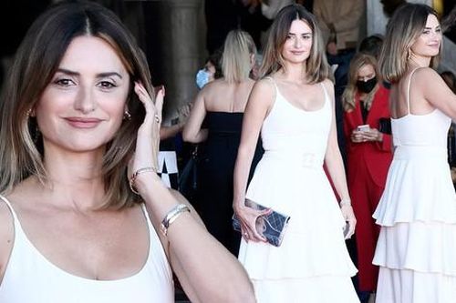 'Bom gợi cảm' Penelope Cruz mặc đầm tôn ngực, đẹp như mộng ở liên hoan phim