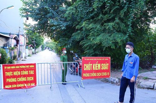 Hà Nội phong tỏa tạm thời tổ 4, tổ 5 phường Việt Hưng vì COVID-19