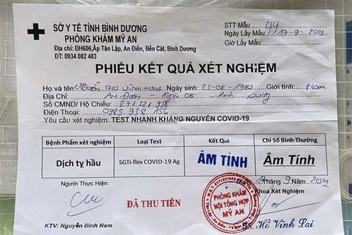 Bình Dương: Lái xe sửa giấy xét nghiệm bị phát hiện mắc COVID-19