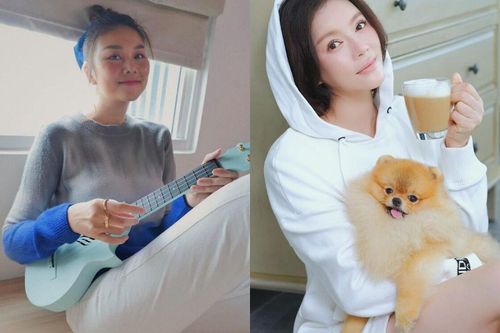Lý Nhã Kỳ, siêu mẫu Thanh Hằng 'cưa sừng làm nghé' với style trẻ trung như thiếu nữ