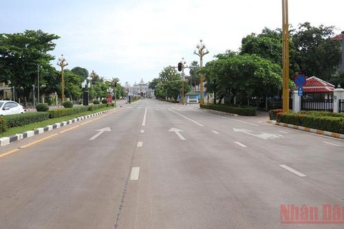 Lào phong tỏa hầu hết các quận tại Thủ đô Vientiane