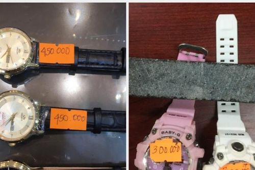 Bán đồng hồ CASIO giả giá 300.000 đồng, chủ hàng tại Bắc Ninh bị phạt 27,5 triệu đồng