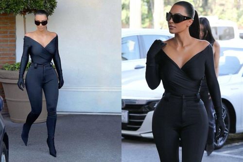 Kim Kardashian khoe body đồng hồ cát đẹp nức nở sau khi gây chấn động tại Met Gala