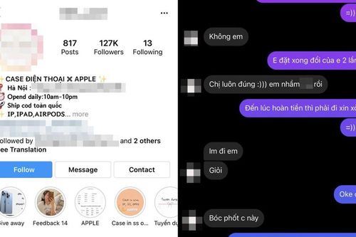 Mua ốp điện thoại của shop có tiếng, khách nam ngỡ ngàng khi shop mắng 'im miệng', đổi giọng xoành xoạch