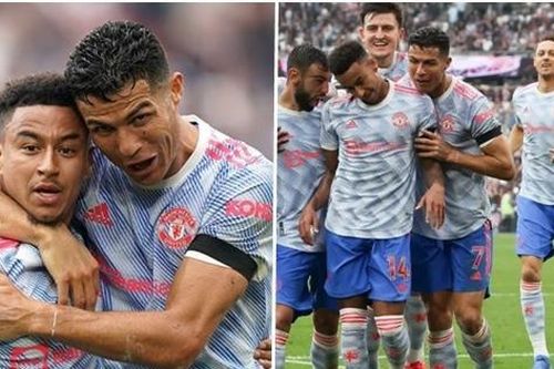 Cristiano Ronaldo 'bắt' đồng đội phải ăn mừng sau khi ghi bàn khiến cư dân mạng tranh cãi
