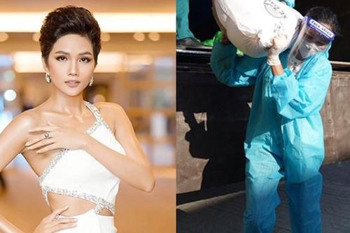 H'Hen Nie có thêm danh hiệu mới khi vác bao gạo 50 kg đi làm thiện nguyện