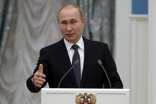 Tổng thống Putin cảm ơn người dân sau chiến thắng của đảng cầm quyền
