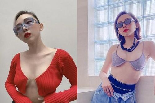 Mỹ nhân Việt khoe 'bầu ngực' nhiều rồi, Tóc Tiên lại thích khoe 'chân ngực' mới 'sốc'