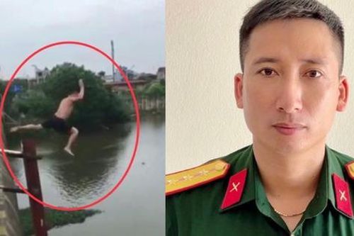 Bộ trưởng gửi thư khen Thượng úy Quân đội dũng cảm cứu người trên sông Đáy