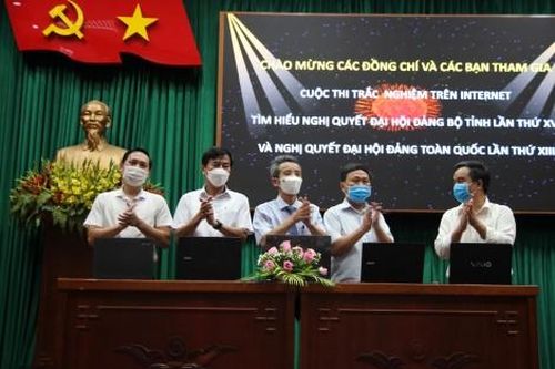 Chính trị - Xã hội Theo dòng thời sự Phát động cuộc thi trắc nghiệm trên internet tìm hiểu các Nghị quyết của Đảng