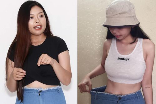 Cô gái giảm 16 kg khi ở nhà nghỉ dịch